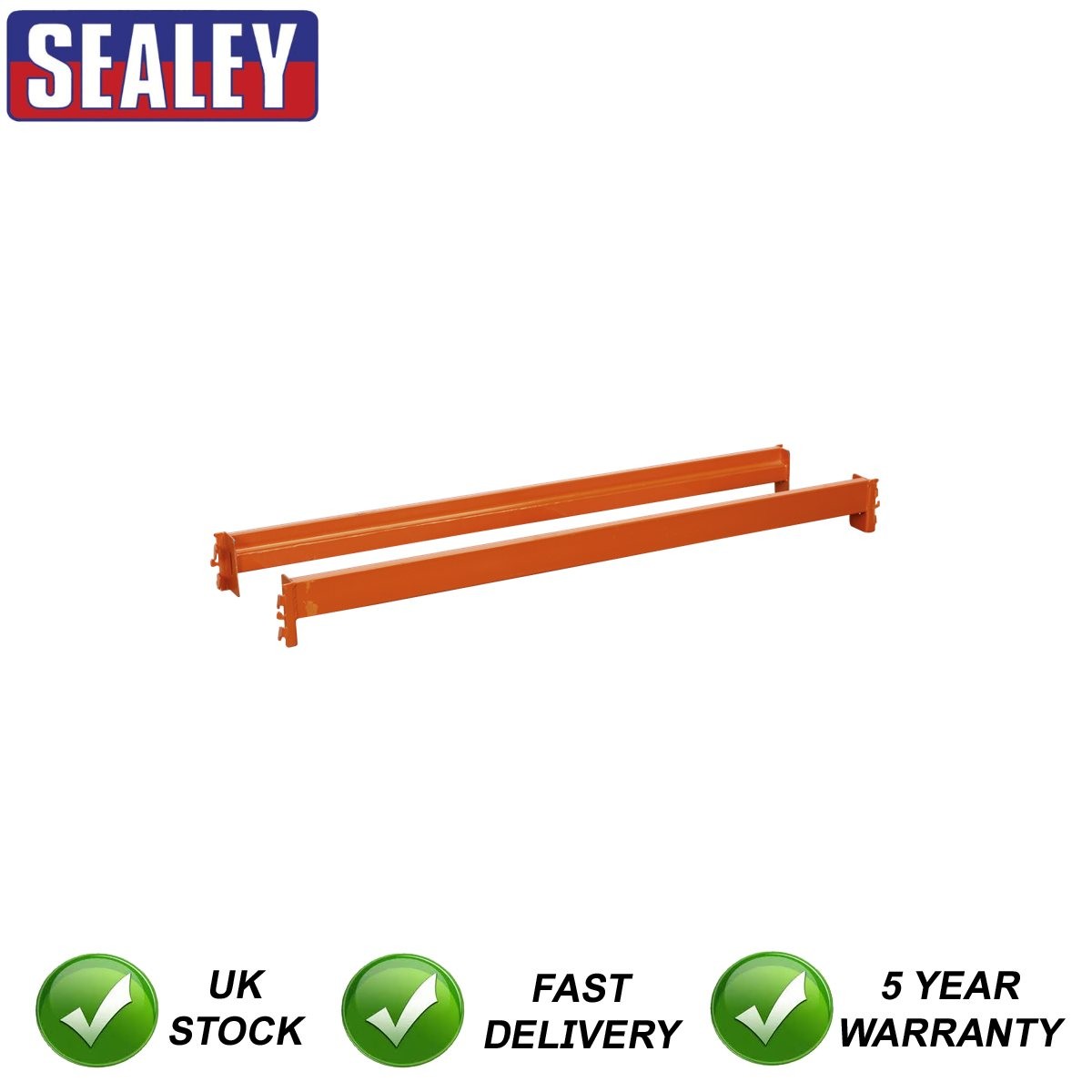 Sealey 1090mm Cross Beam 900kg Capacity Pair APRB1152
