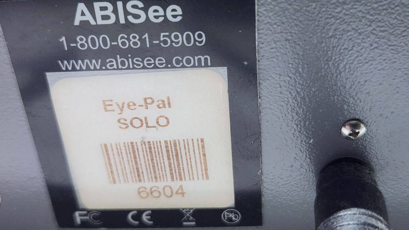 ABiSee Solo Eye-Pal VISION Reading Machine, Scanner and AC Adapter