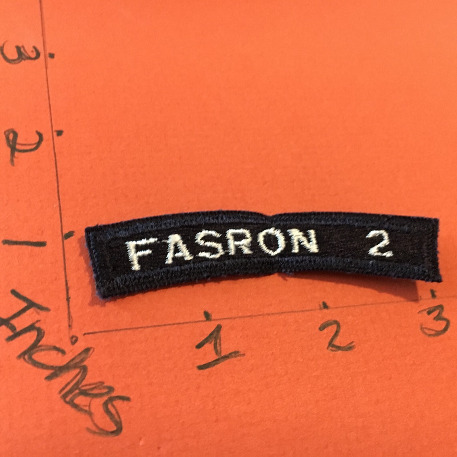 US NAVY SHOULDER STRIP TAB rocker PATCH FASRON 2