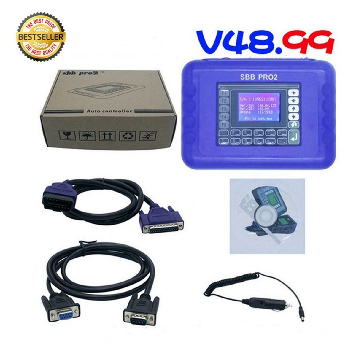 SBB Pro2 Key Programmer Immobilizer Car Auto Key Maker NEWEST VERSION v48.99 US