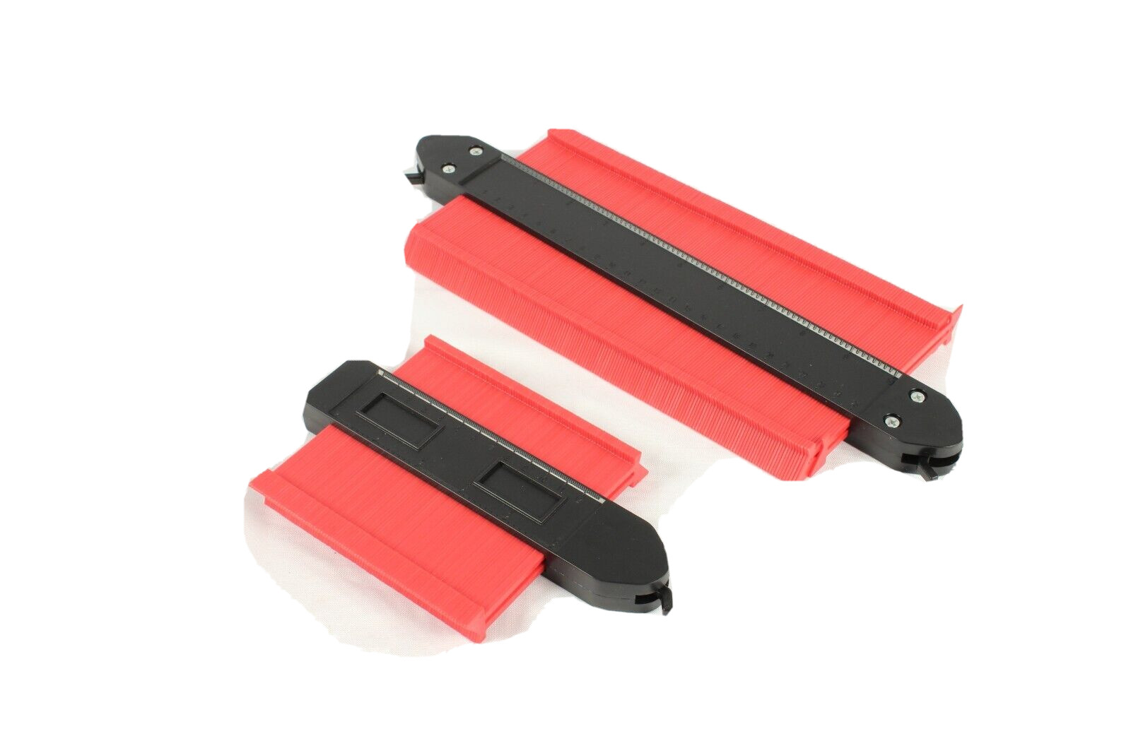 Set of 2 Contour Gauge Set Profile Tool 10 and 5 Inches NEW For Making Hard Cuts
