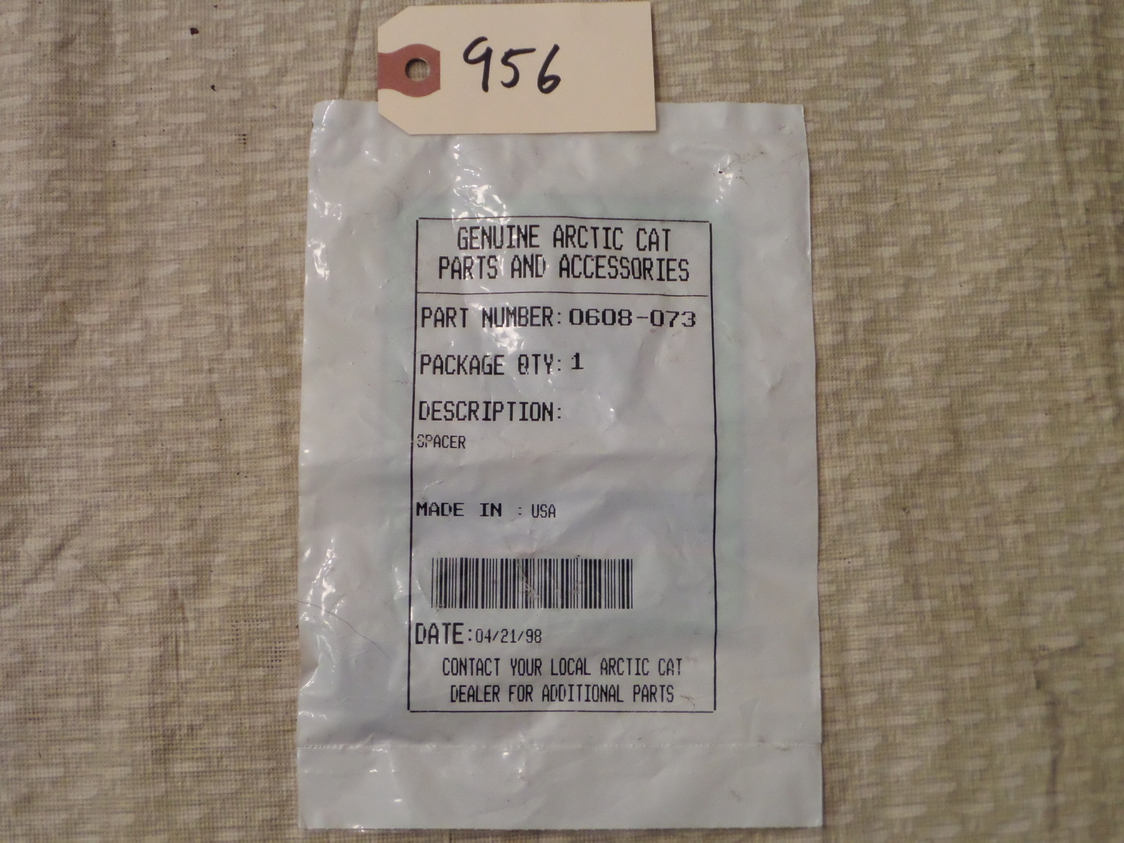 Arctic Cat - OEM / NOS Spacer - 0608-073
