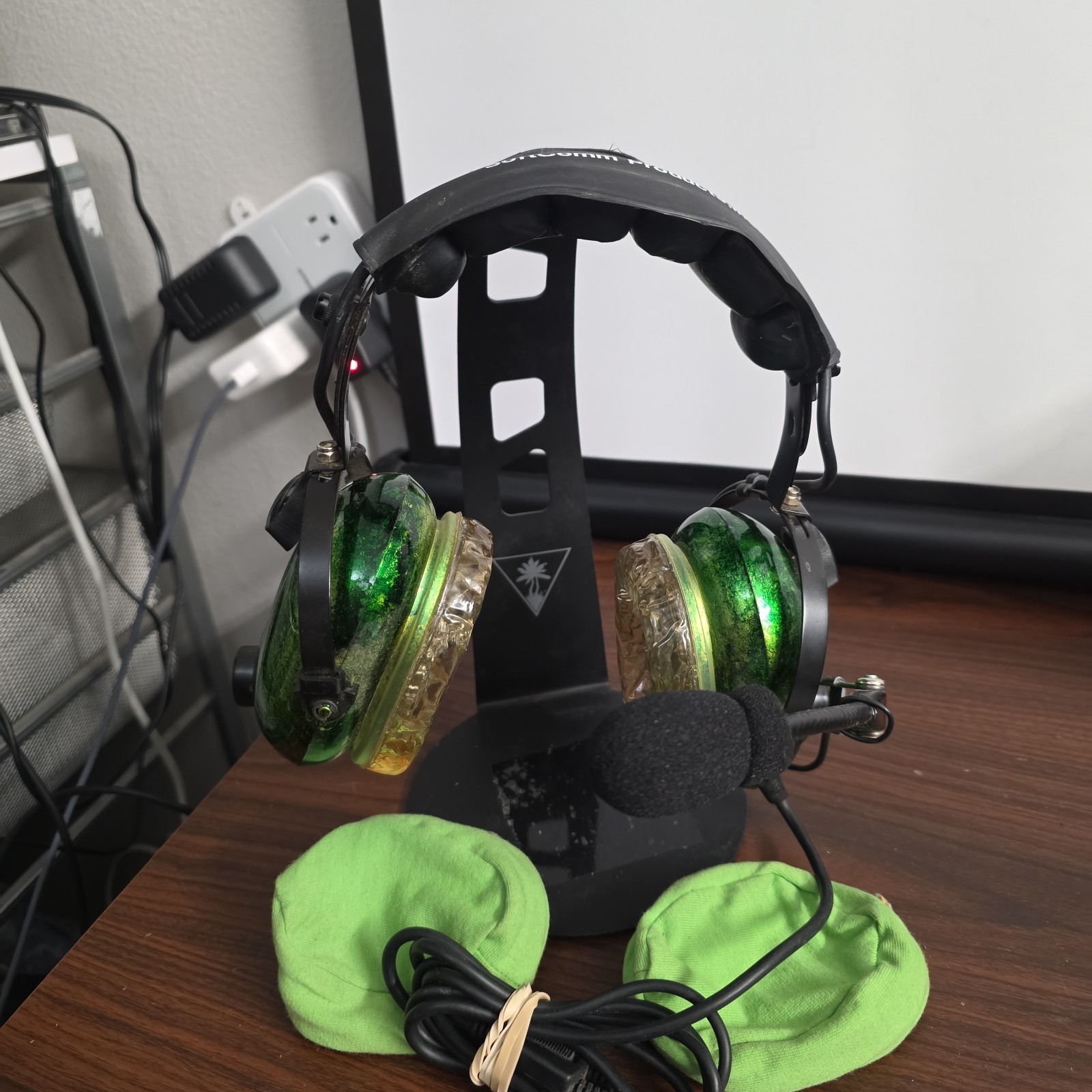 Aviation Headphones Soft Comm C-40 Headset w Two Way