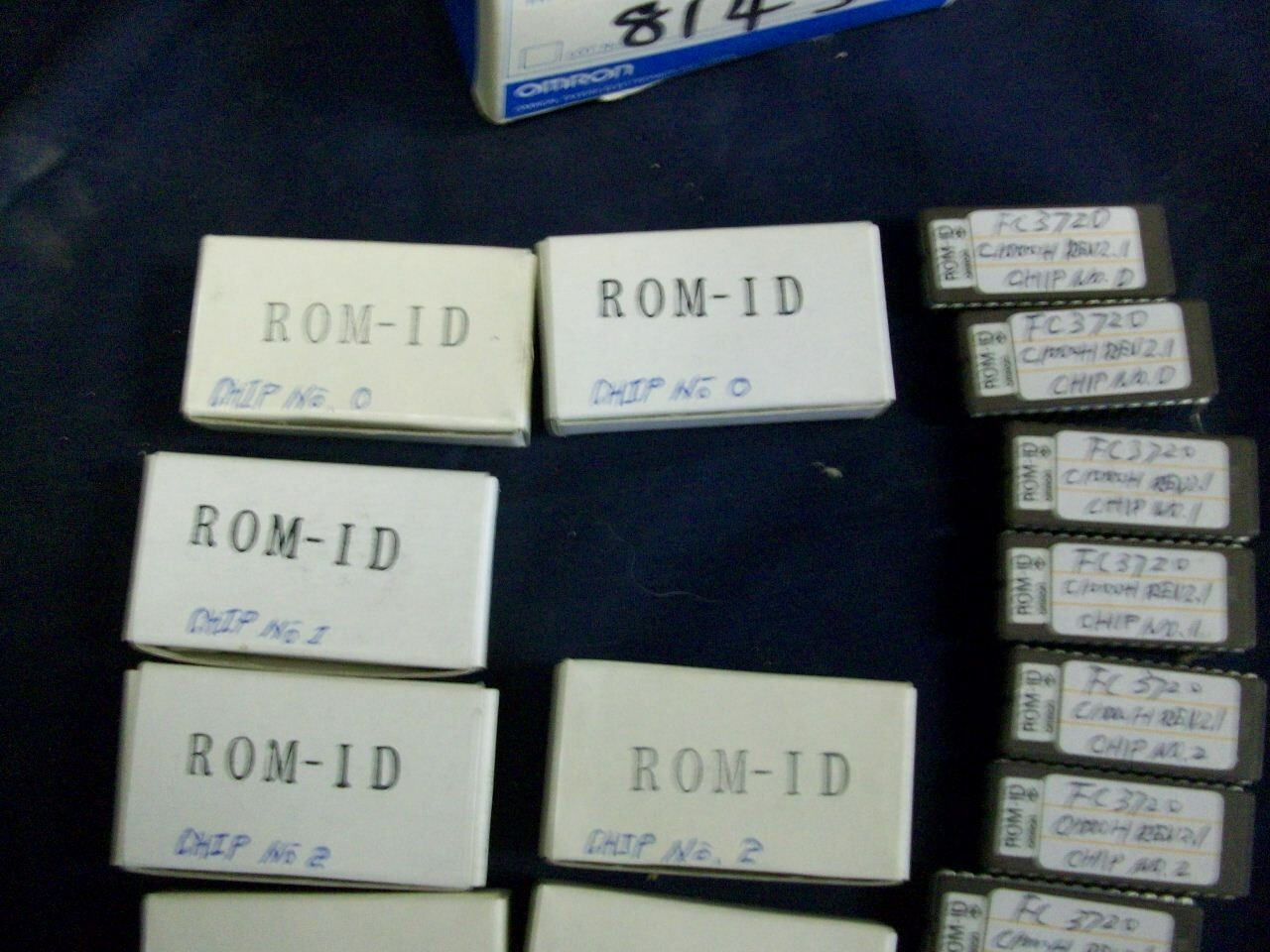 OMRON ROM-ID (FC3720) MEMORY CHIPS
