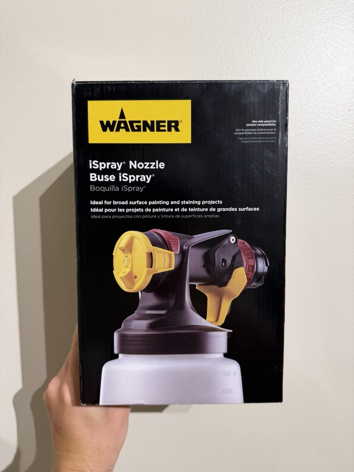 Wagner iSpray Nozzle For Flexio & Control Series Paint Sprayers 1.5 Qt Cup