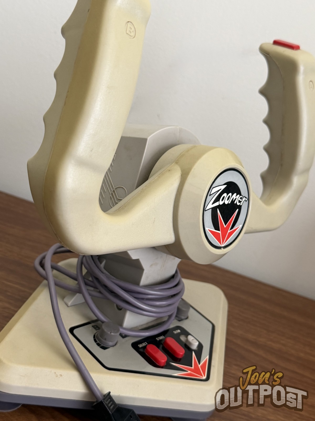 Nintendo NES Beeshu Zoomer Flight Stick, Untested