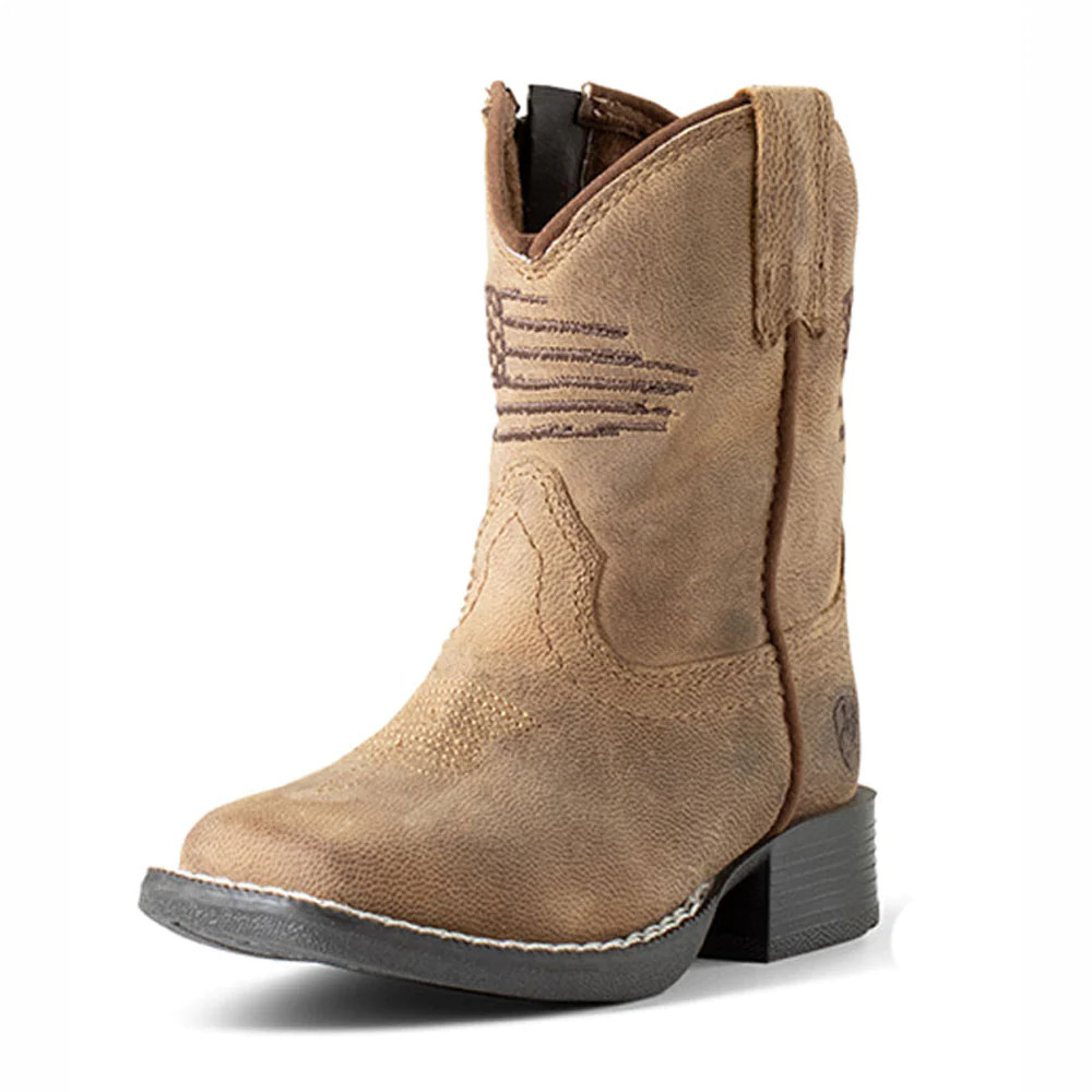 A441003002 Ariat Lil' Stomper Toddler Anthem Patriot Western Cowboy Boot NEW