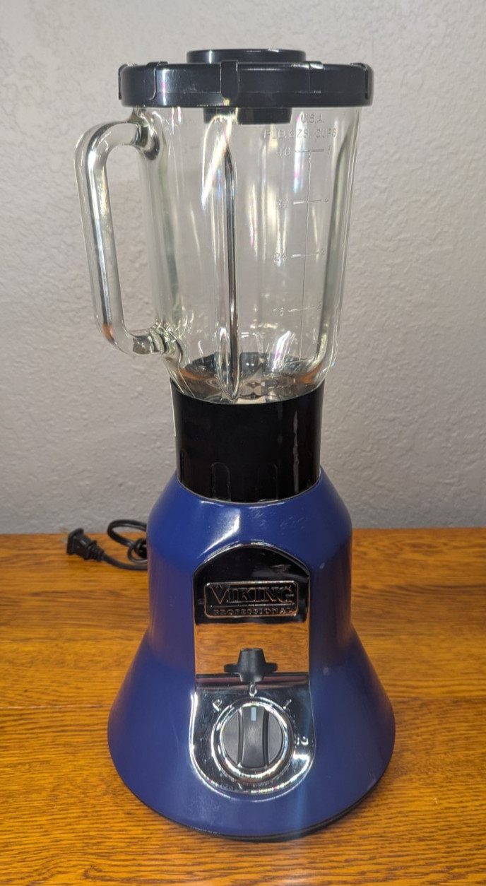 Viking Professional Blender VBLG01 40 oz. Blue Viking 2 Speed & Pulse Blender