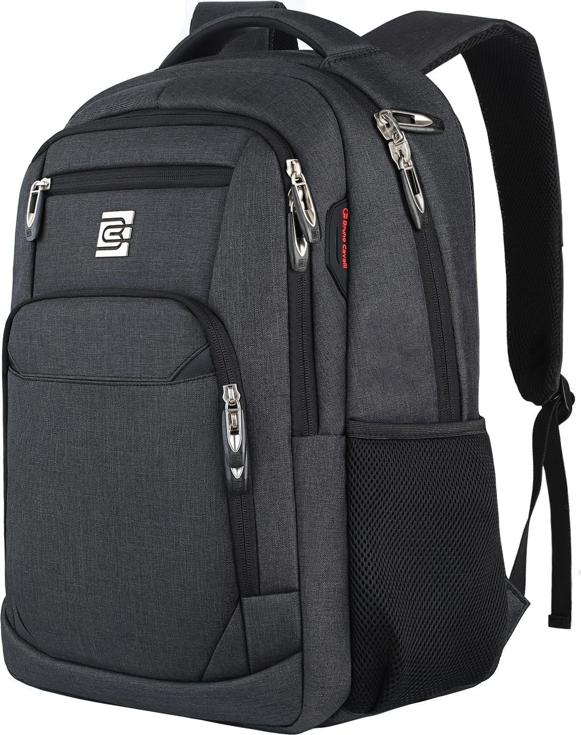 Slim Anti Theft Laptop Backpack, Durable Business Travel Bag for Men & Women