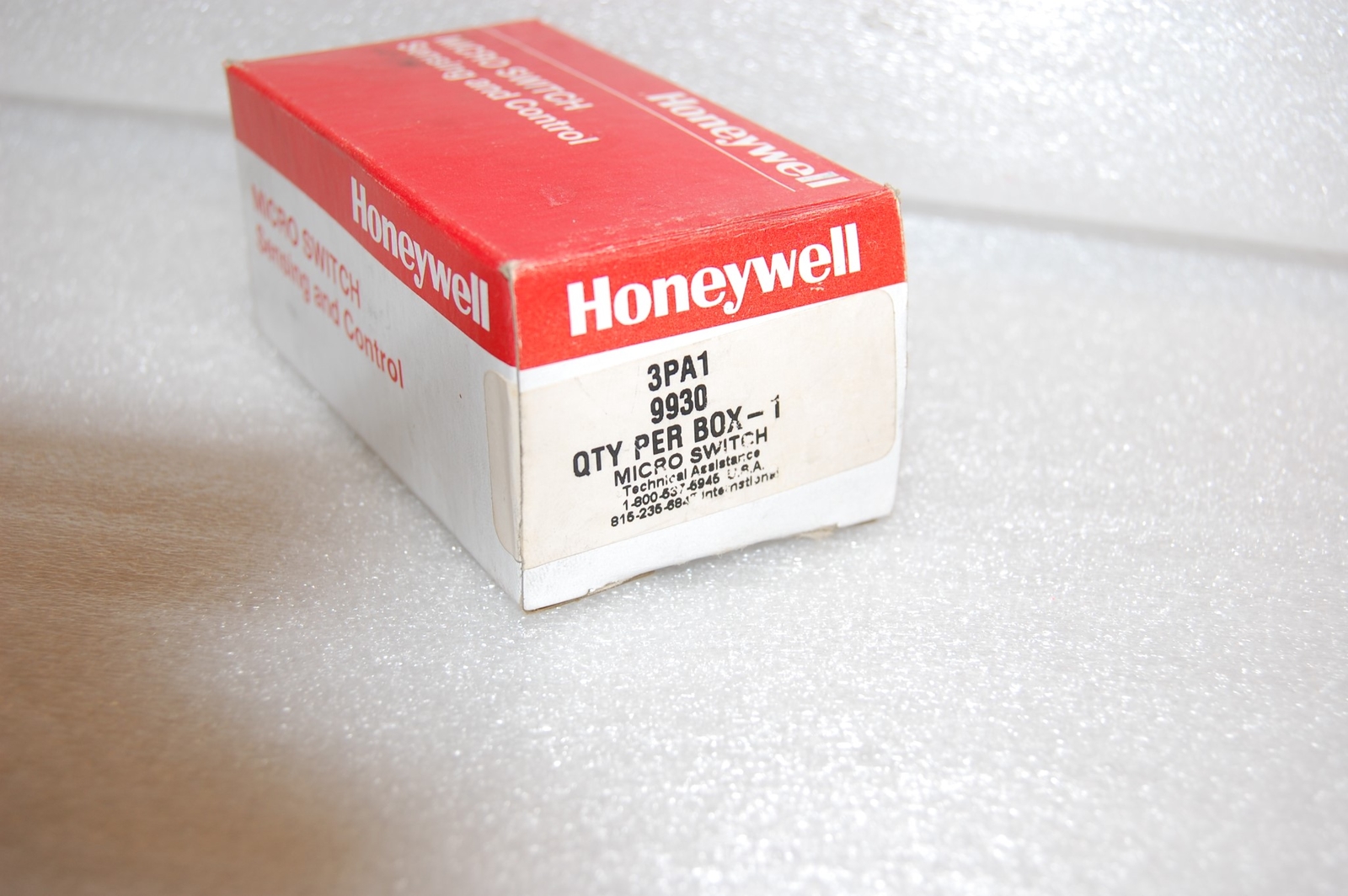 Honeywell MICRO SWITCH 3PA1