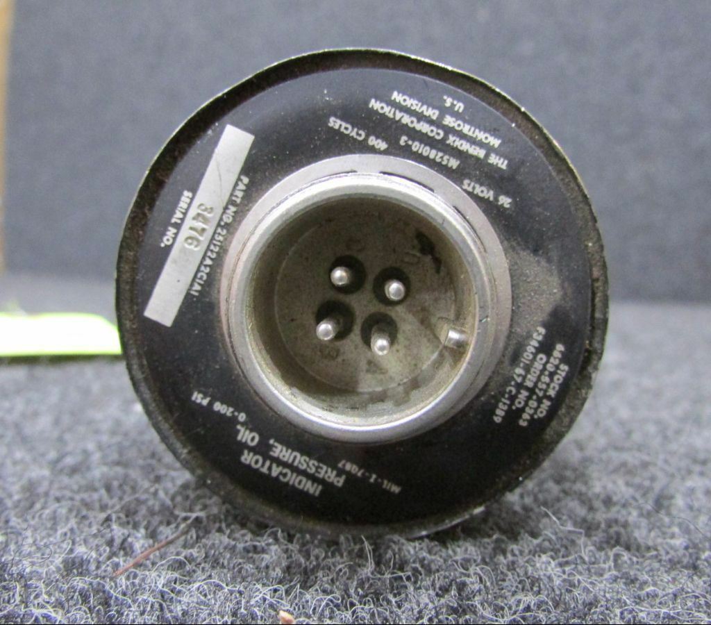 25122A2C1A1 Bendix Oil Pressure Indicator