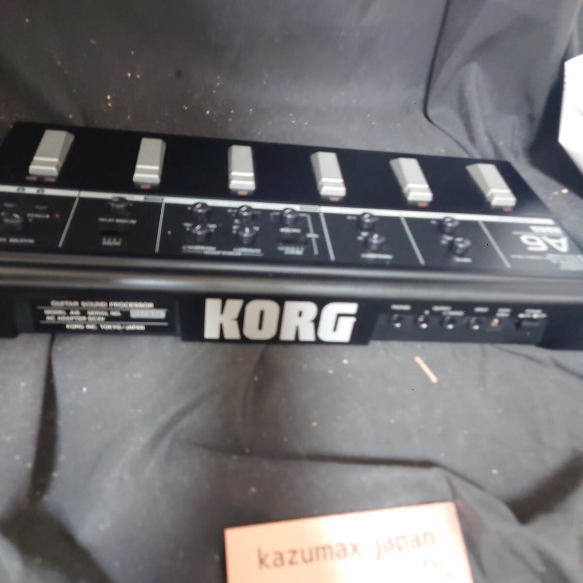 Korg A6 Guitar Multi Effects Processor Foot Controller Tested