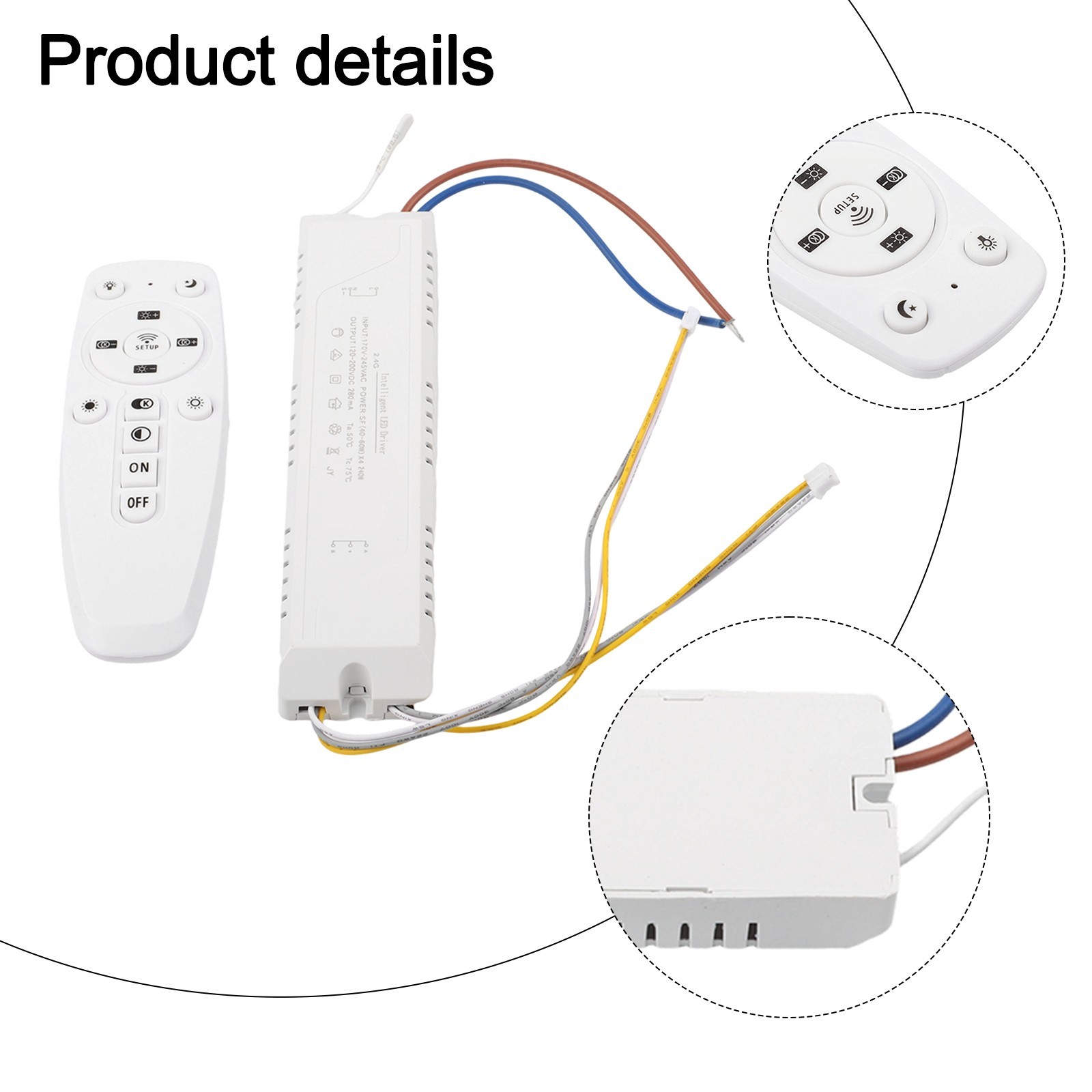App Controlled for Smart LED Driver 4060WX4 with Reliable Performance Features