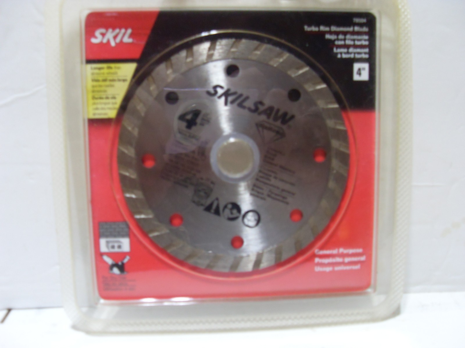 Genuine 4" SKIL TURBO RIM DIAMOND BLADE 79504 new in package