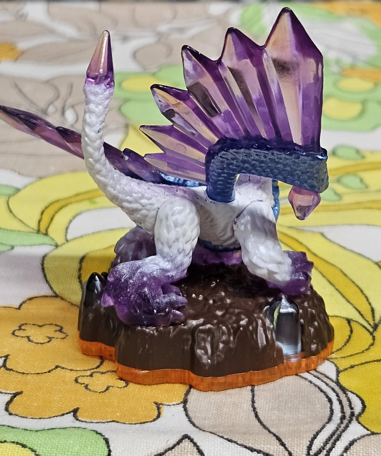 Skylanders - Giants - Purple Flashwing 2012 - 84524888 Orange Base - Skylander