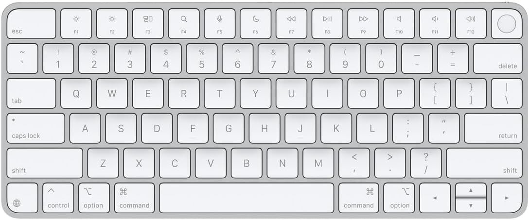 Apple Magic Wireless Keyboard with Touch ID - A2449 - White - New