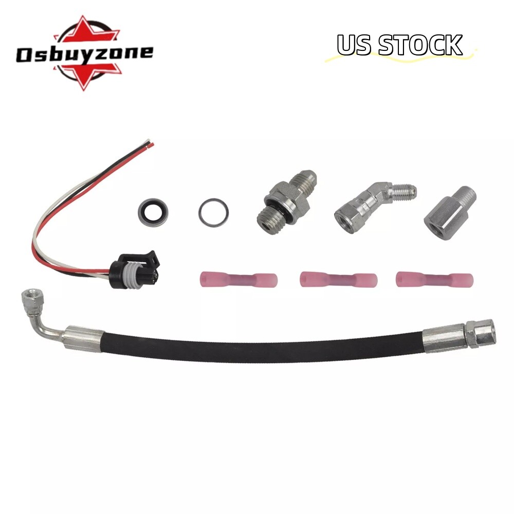 New for 2003-2004 03-04 Ford Powerstroke 6.0 6.0L Diesel ICP Relocation Kit US