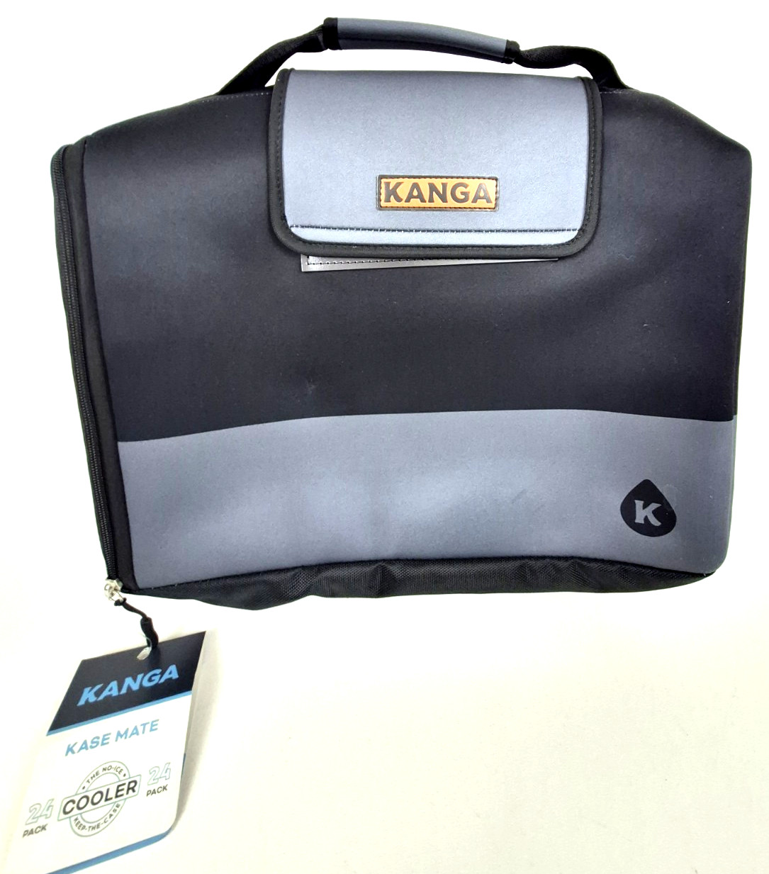 KANGA Kase Mate COOLER - 24 Pack Size - NWT Midnight Black Charcoal