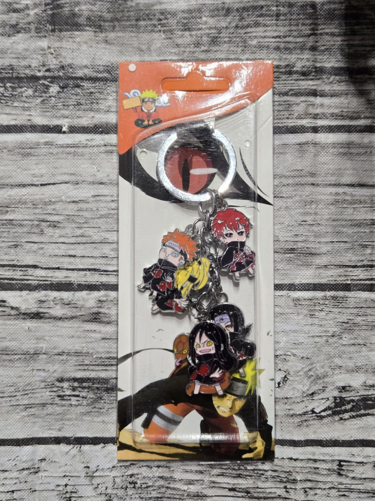 NEW IN PKG Naruto Anime Keychain Keyring
