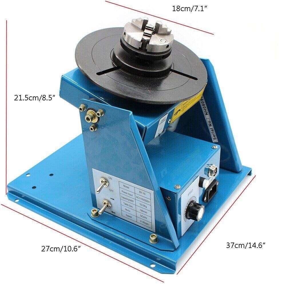 Welding Positioner Automatic Pipe Welding Automatic Rotary Table Positioner 10kg