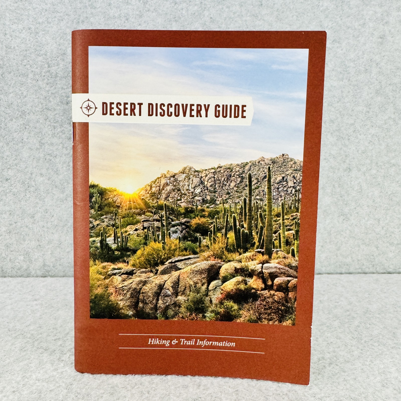 Desert Discovery Guide Sonoran Hiking Trail Map Scottsdale Arizona 2015 Book