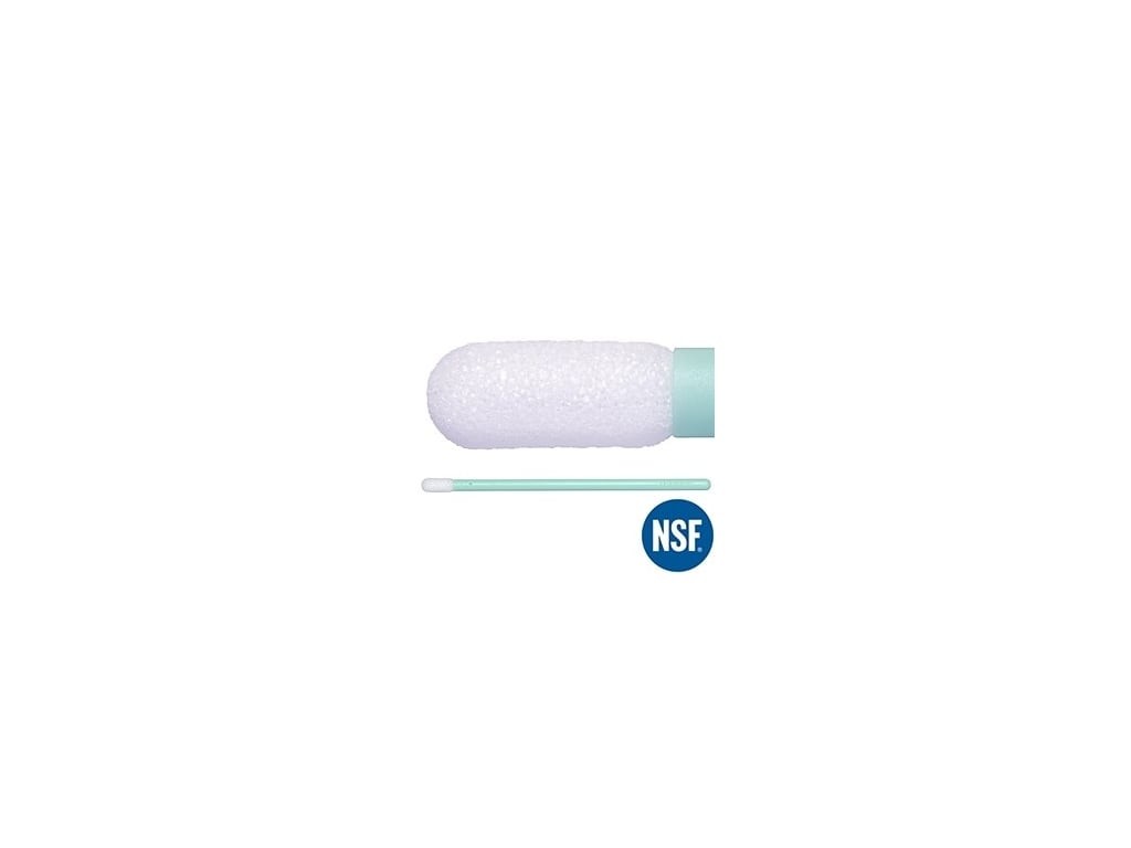 Texwipe TX709A - CleanFoam medium flexible head swab, 100/bag