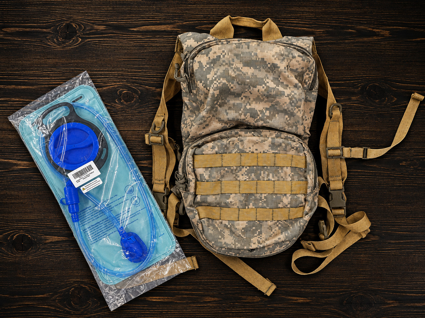 Skilcraft HydraMax ACU Military Hydration Pack Carrier w/ NEW 3L Bladder MOLLE