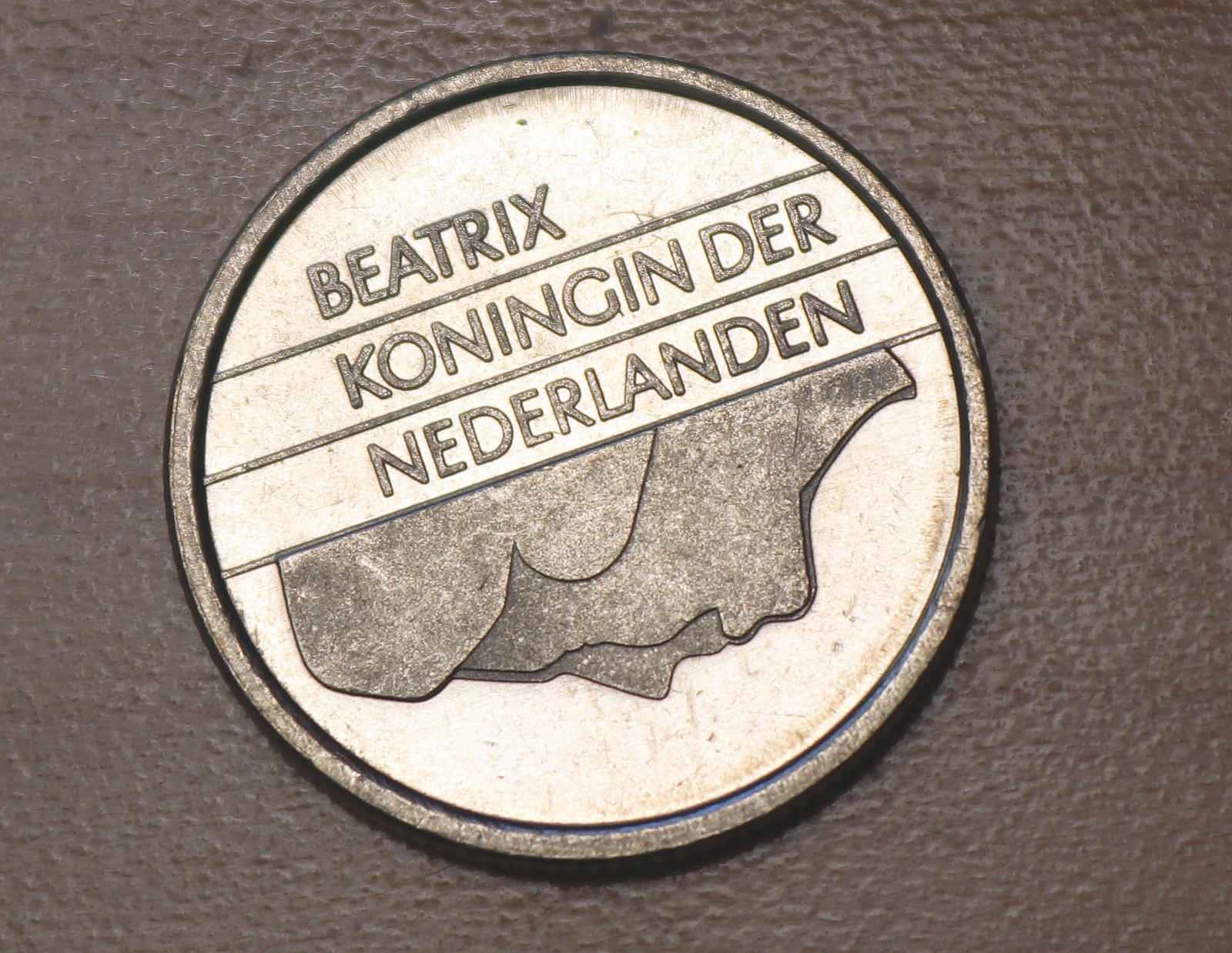 1987 Netherlands 25 Cents Unc.