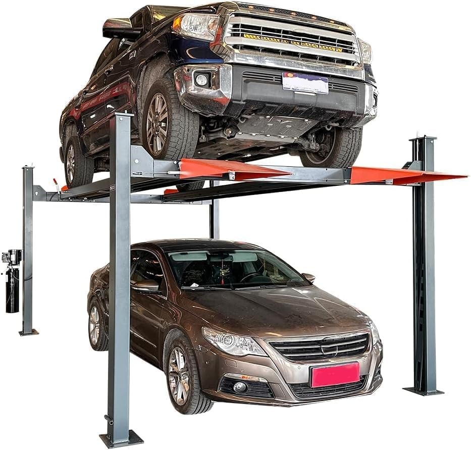 Four Post Lift 11000lbs 4 Post Car Lift Auto Truck Hoist Super Quality 3.0HP