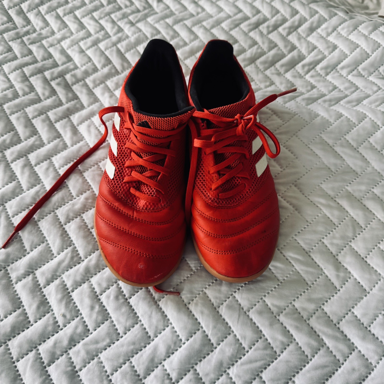 Adidas JAPAN COPA Tango Futsal Indoor Football Shoes Red Boys Size 6