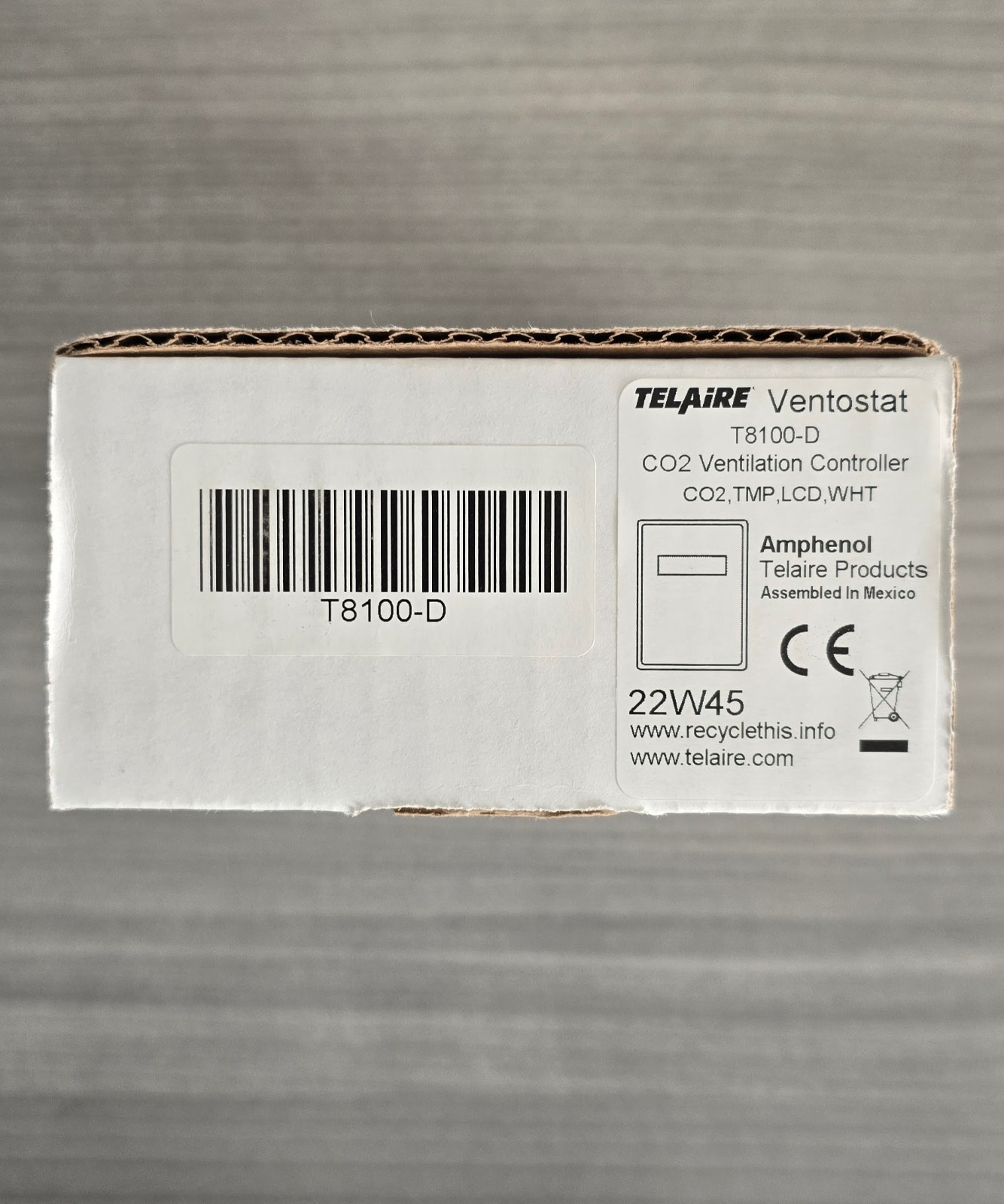 TELAIRE VENTOSTAR T8100-D-R CO2 SENSOR