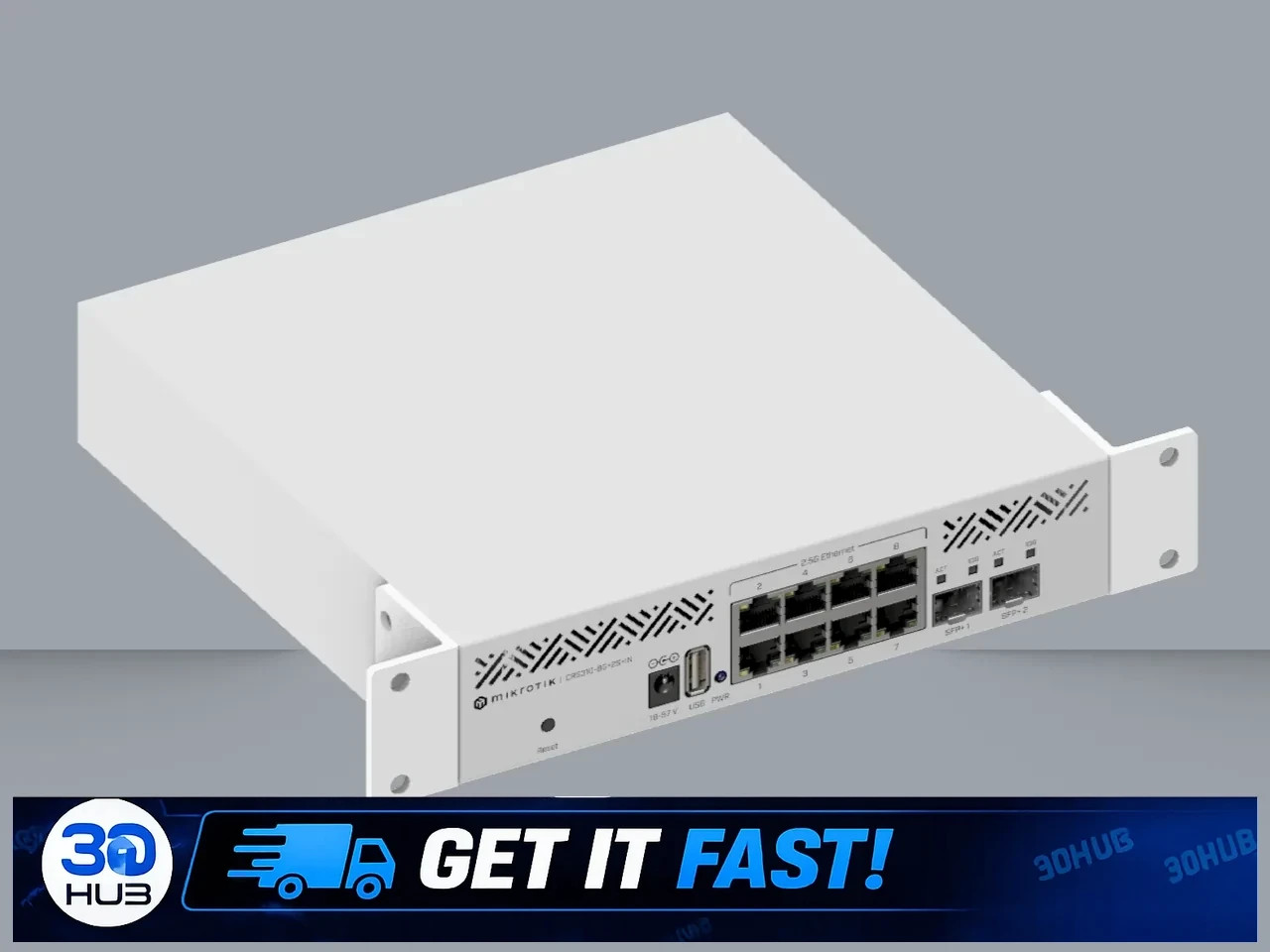 MikroTik 10-Inch Mini Rack Ears RMK-2/10 Alternative M5/M6