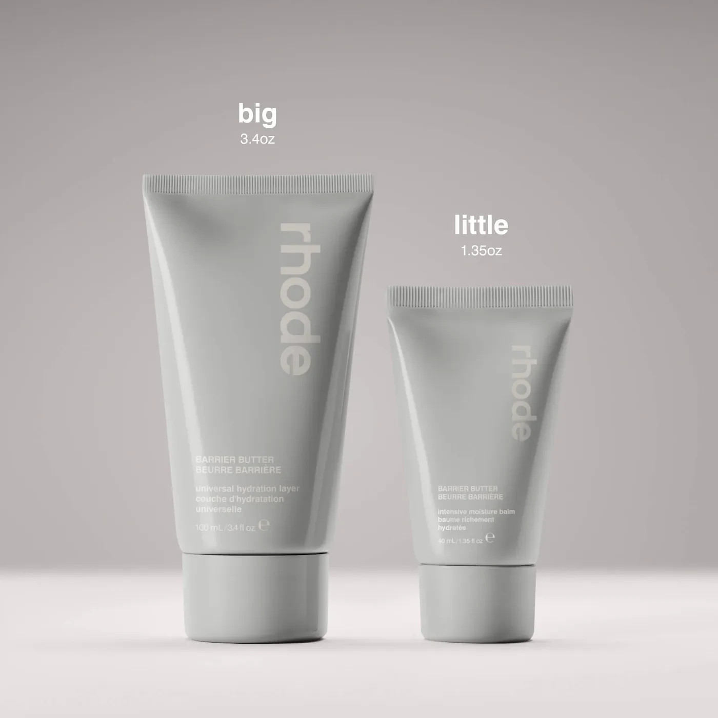 NIB 100% Authentic Rhode Barrier Butter Intensive Moisture Balm,3.4oz,1.35oz