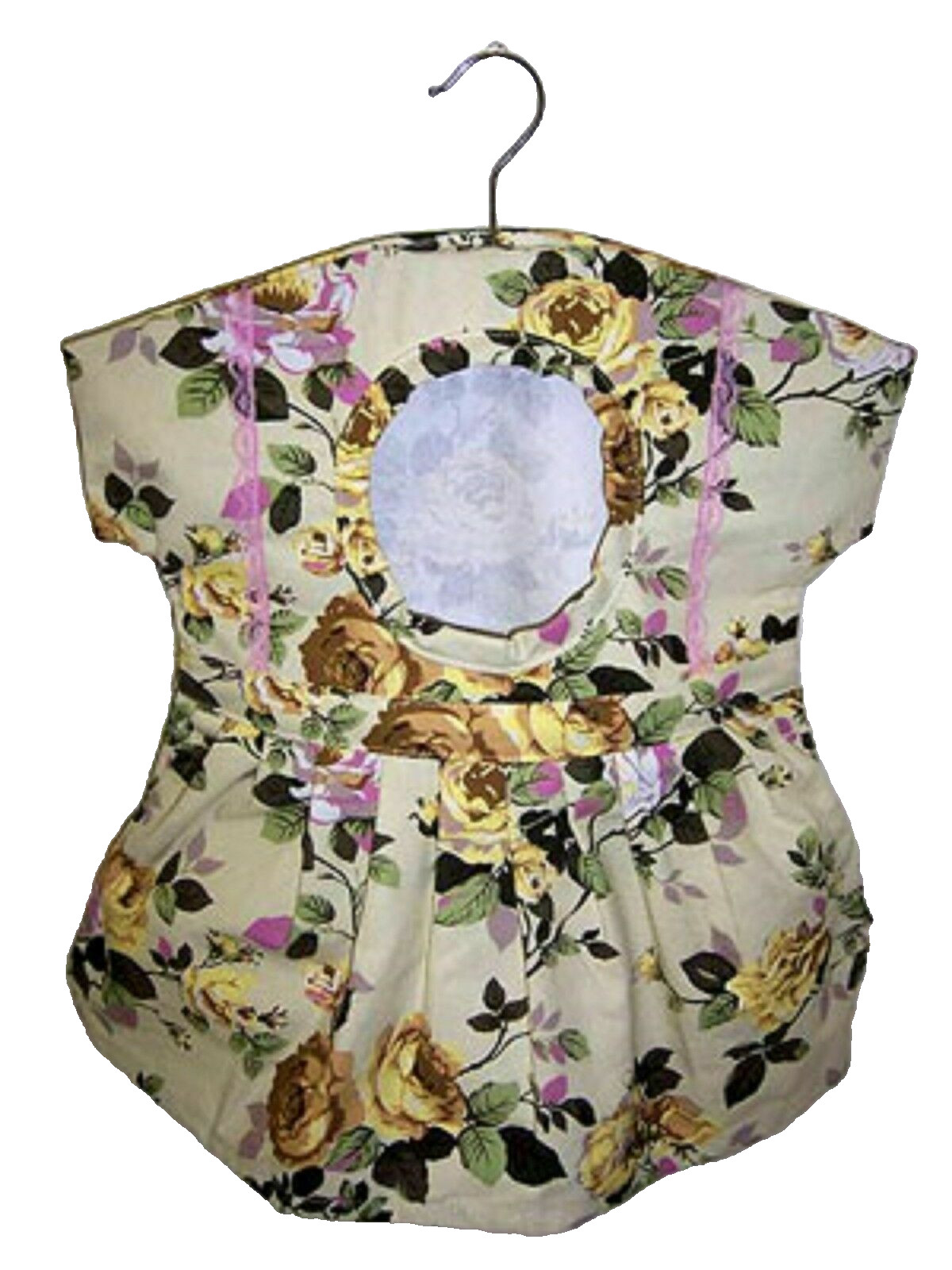 Clothes Pin Holder Bag - Vintage Adorable Cotton Dress New 20" x 19" Sealed NEW