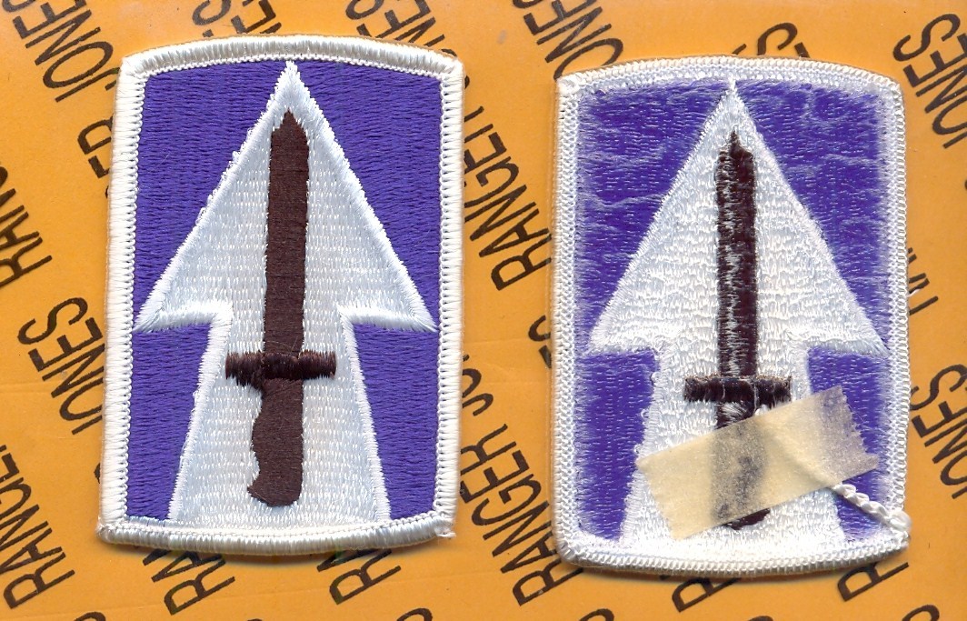 76th Infantry Brigade Dress Uniform shoulder patch m/e