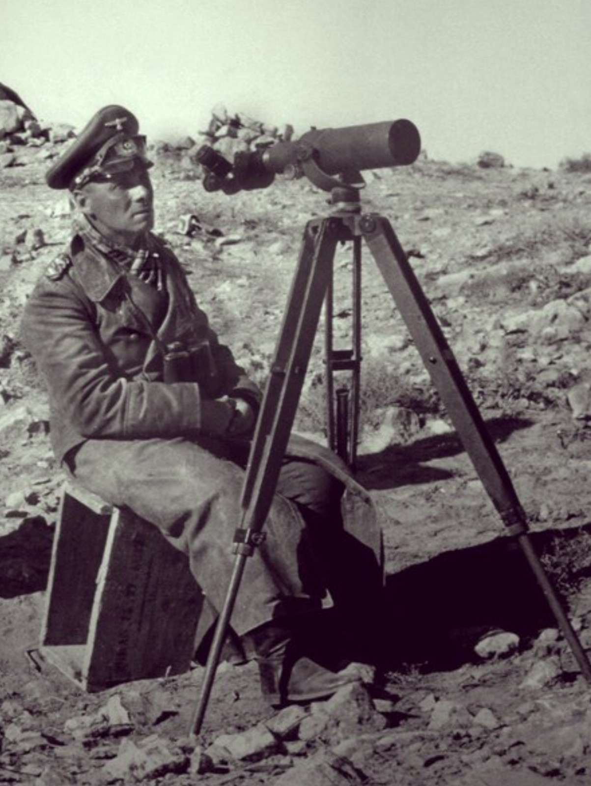 WW2 WWII Photo German Field Marshall Erwin Rommel  World War Two Germany  / 2668