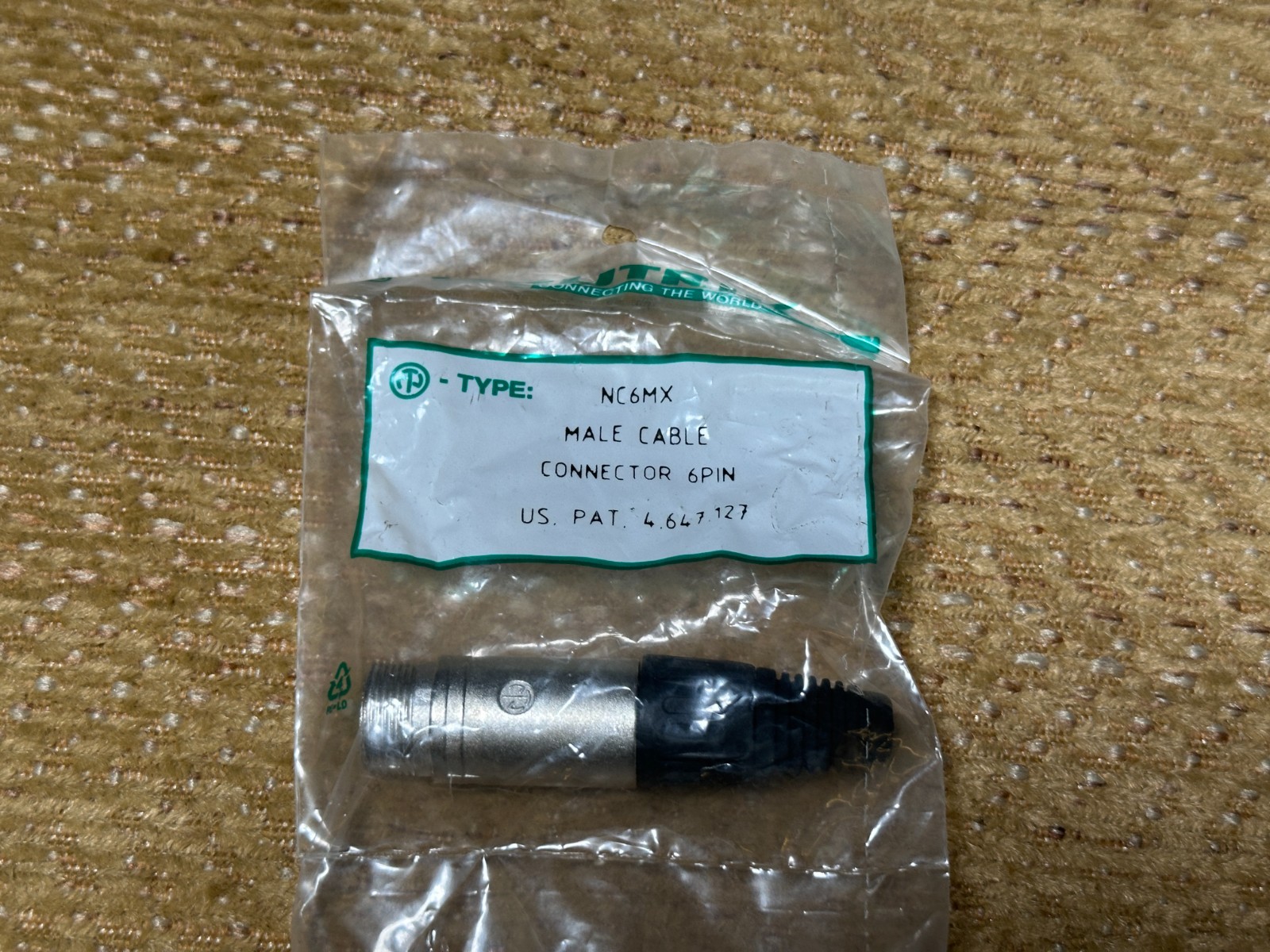 Genuine Neutrik NC6MX 6 Pin Male Cable Connector NEW IN ORIGINAL PACKAGING