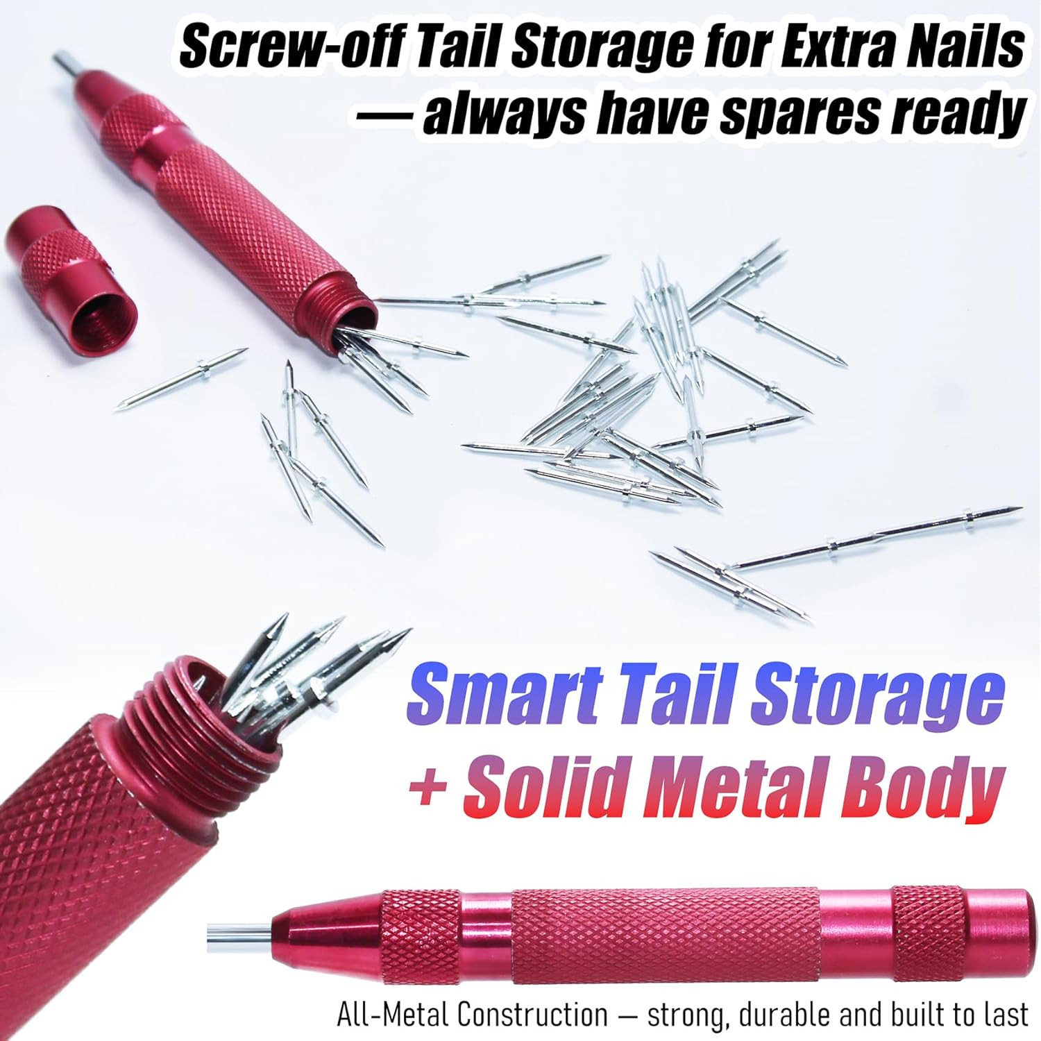 Quick Picture Hanging Tool Kit with Magnetic Handle & Level – Secure on Drywall/