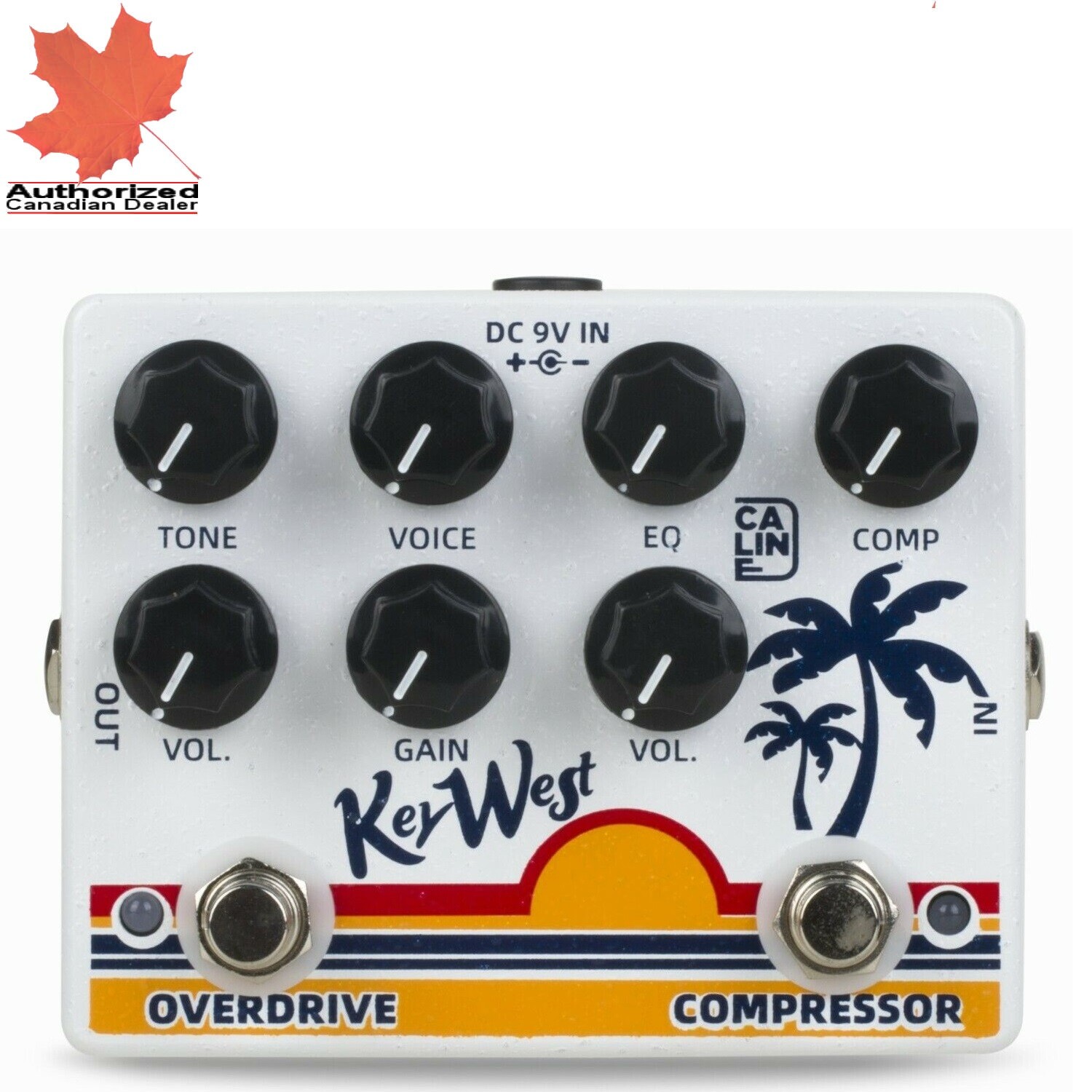 Caline DCP-05 Key West Compressor/Overdrive Pedal