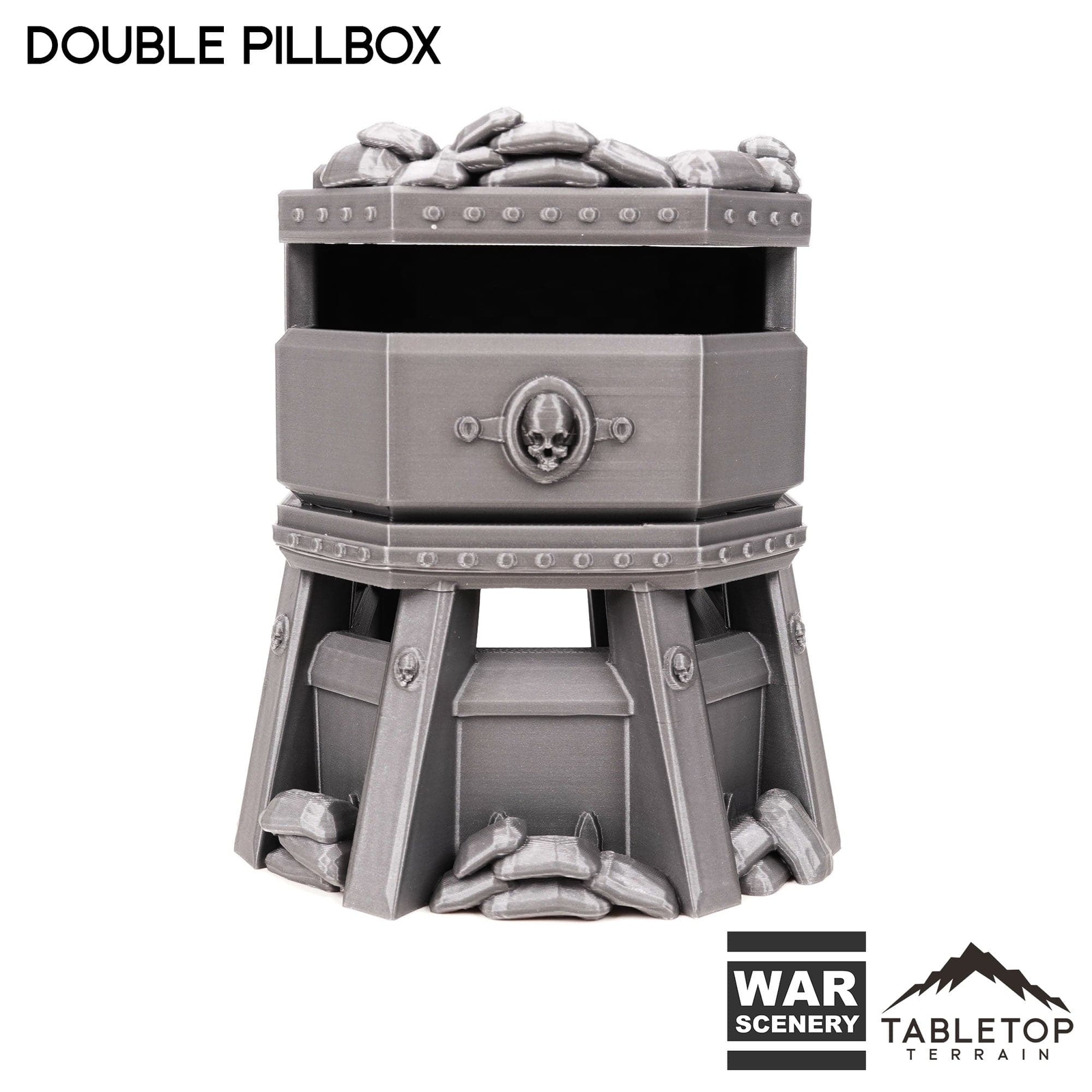 Pillbox & Double Pillbox - Grimdark Gothic Wargaming Tabletop