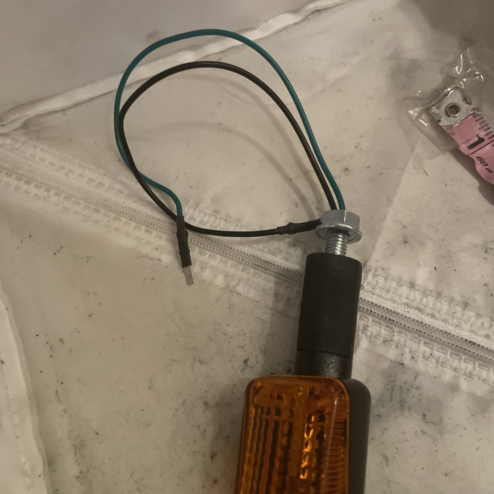 Front Blinker (Green Cord) For Pride Mobility Scooter P13
