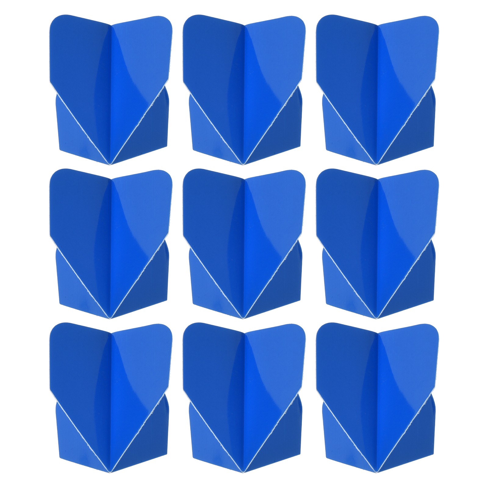 Dart Flights, 9 Pack PET Darts Accessories Blue