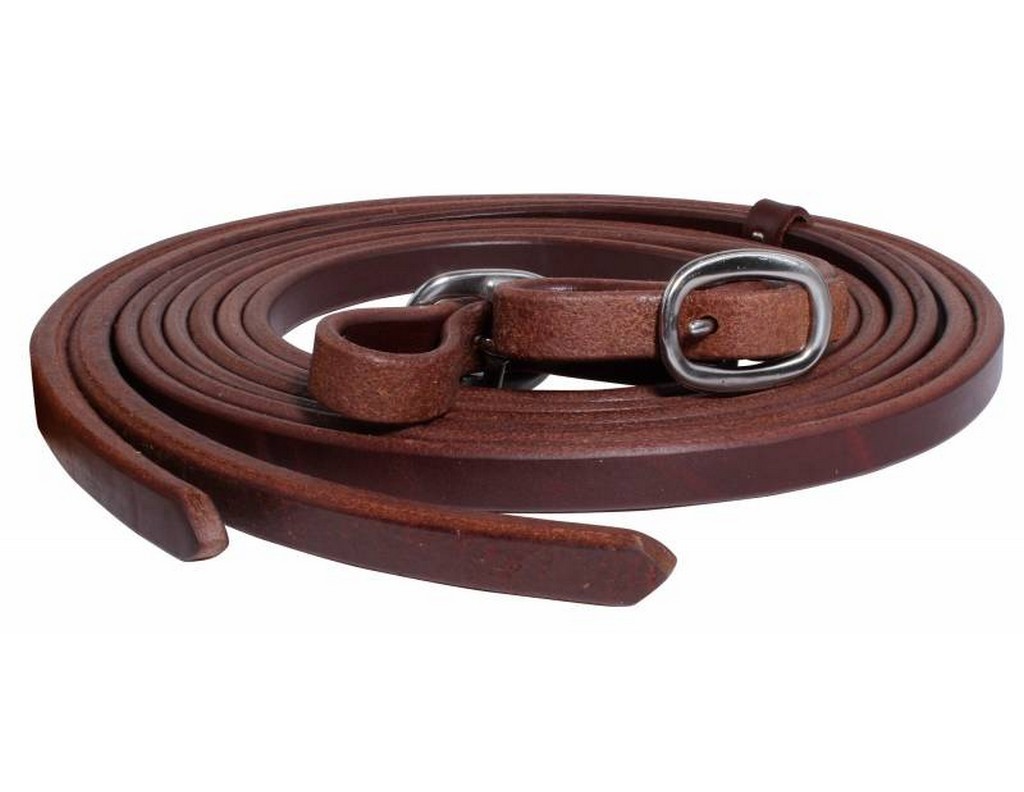 Professionals Choice Reins Split Leather Buckle One Size Brown RH7046