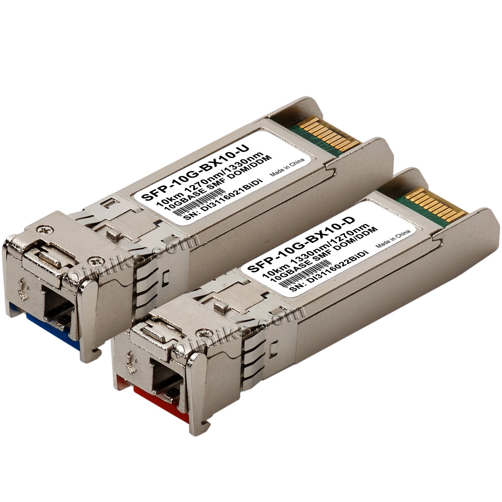 SFP+ 10G BiDi WDM module 10km 20km 40km 60km 80km compatible Cisco. lot