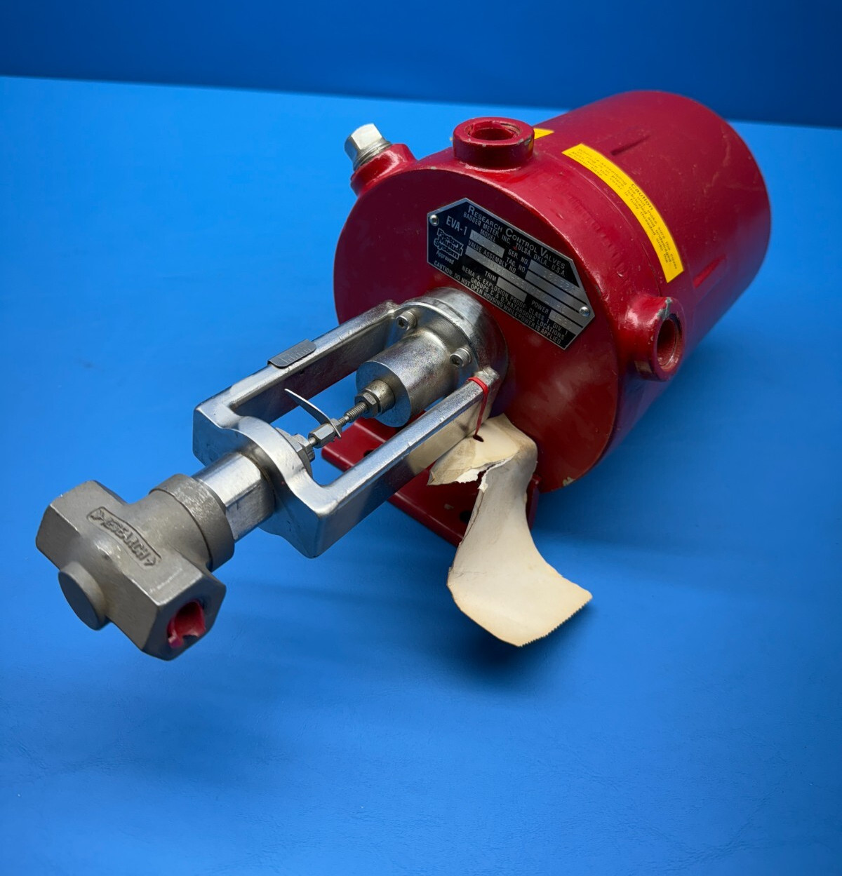 Badger Meter 1001GCNHCSV0EMLNHC EVA-1 Research Control Valve Actuator Assembly
