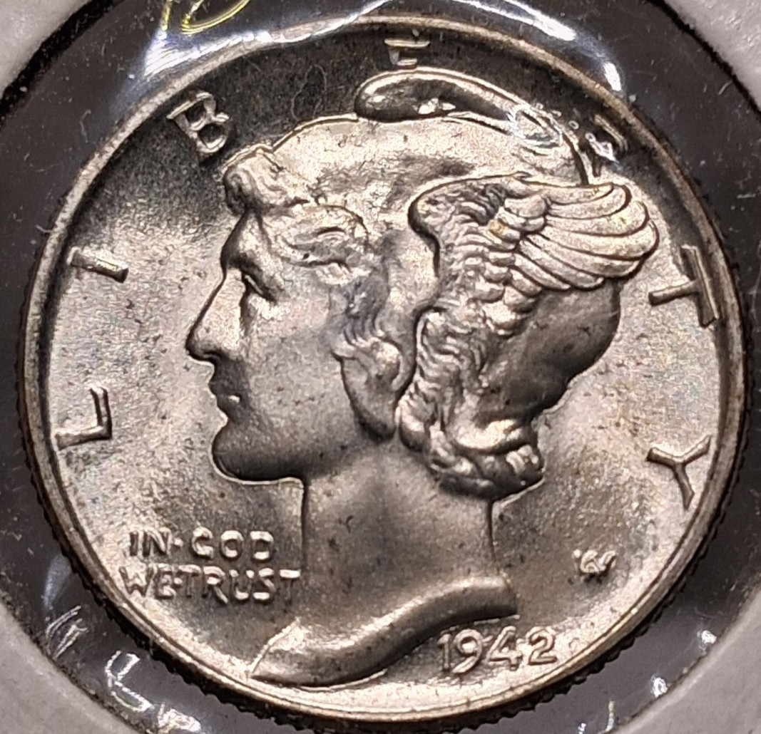 1942 Mercury Dime