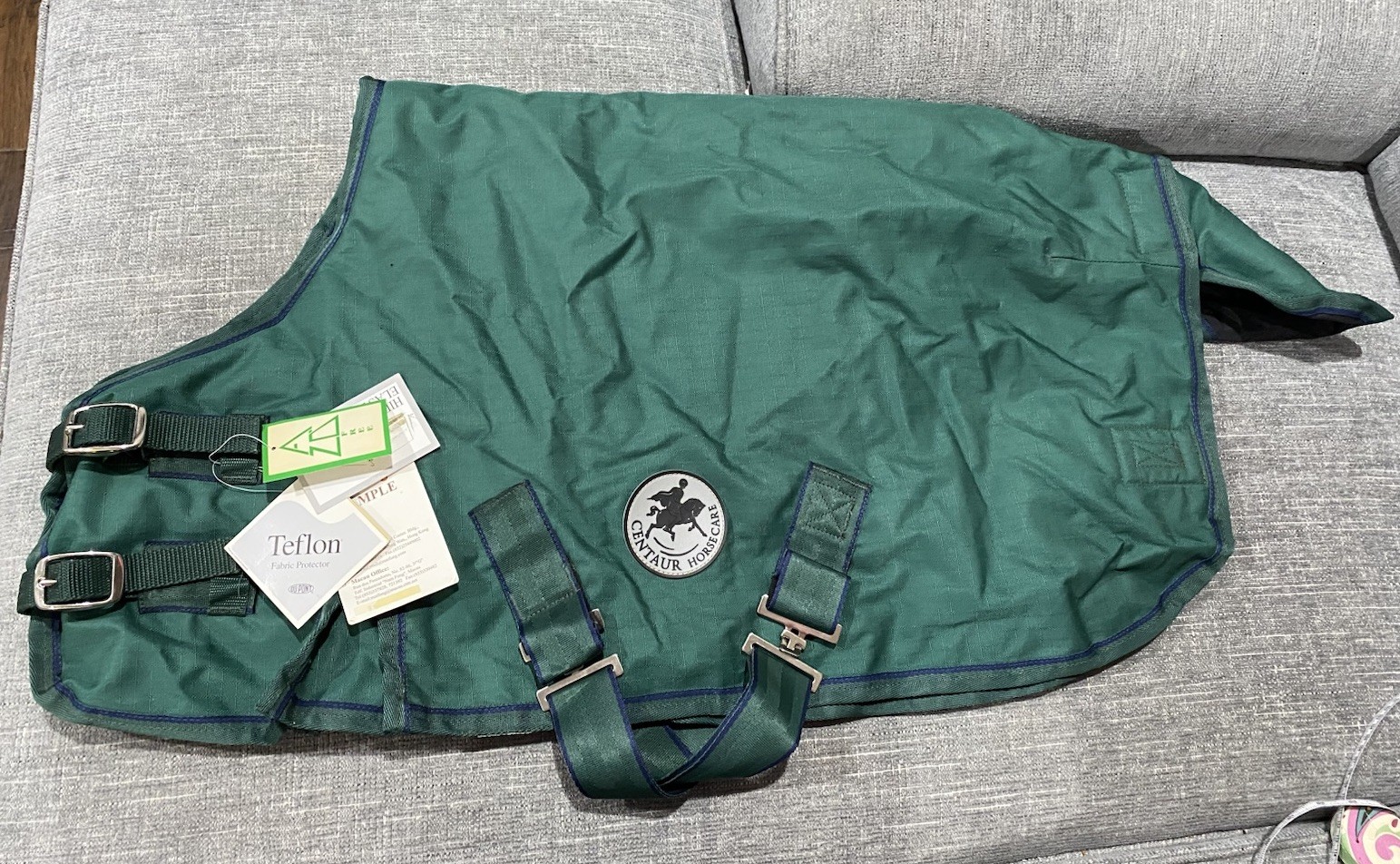 NWT Centaur Turnout Blanket Foal/Mini/Dog 1200D Retail SAMPLE *read