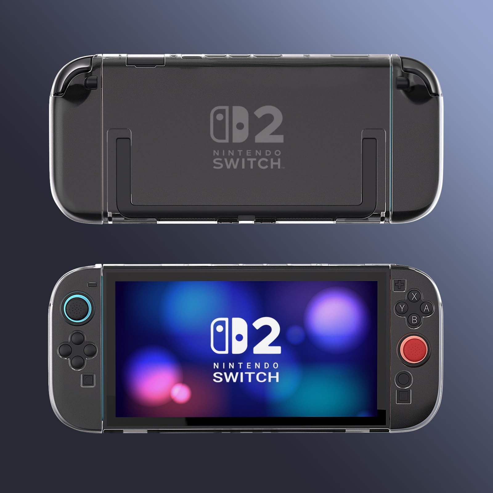 Switch 2 Dockable Case with Screen Protector - Clear 2 7.9inch,