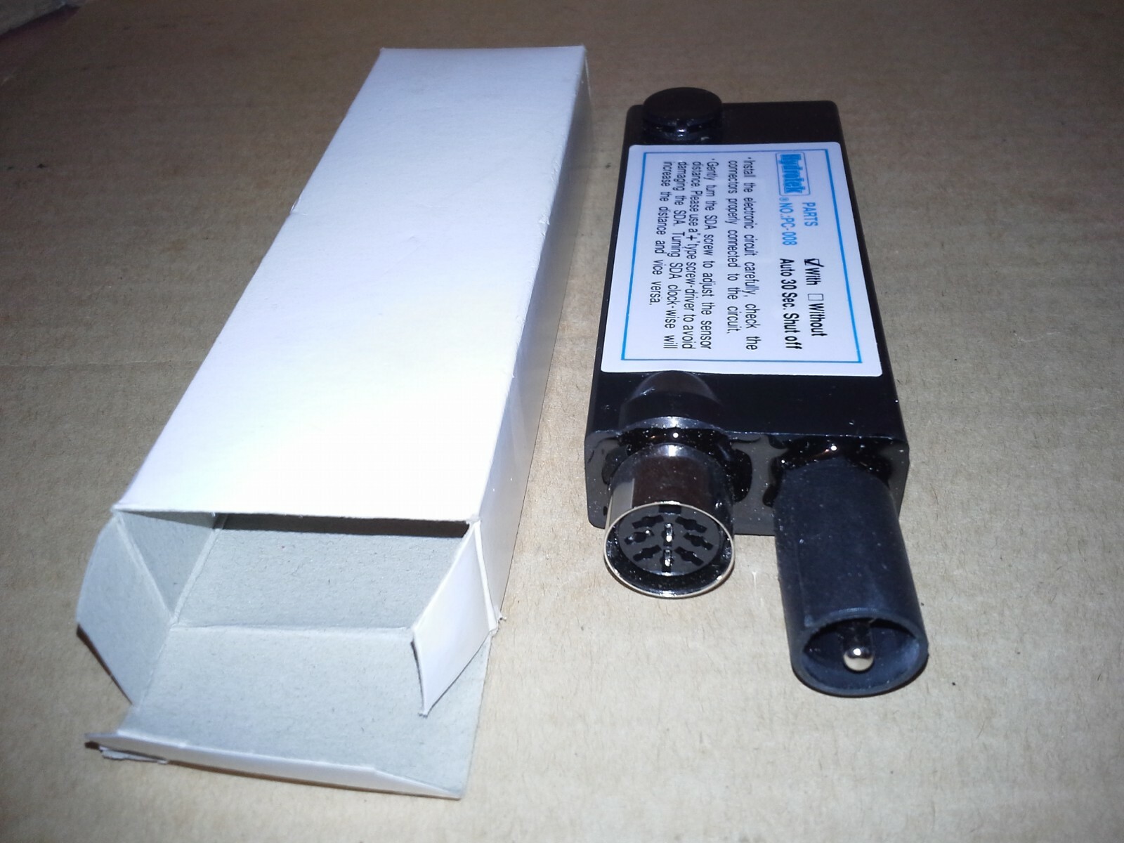 Hydrotek Two Hole Faucet Components PC-008-01B protective box assembly.New