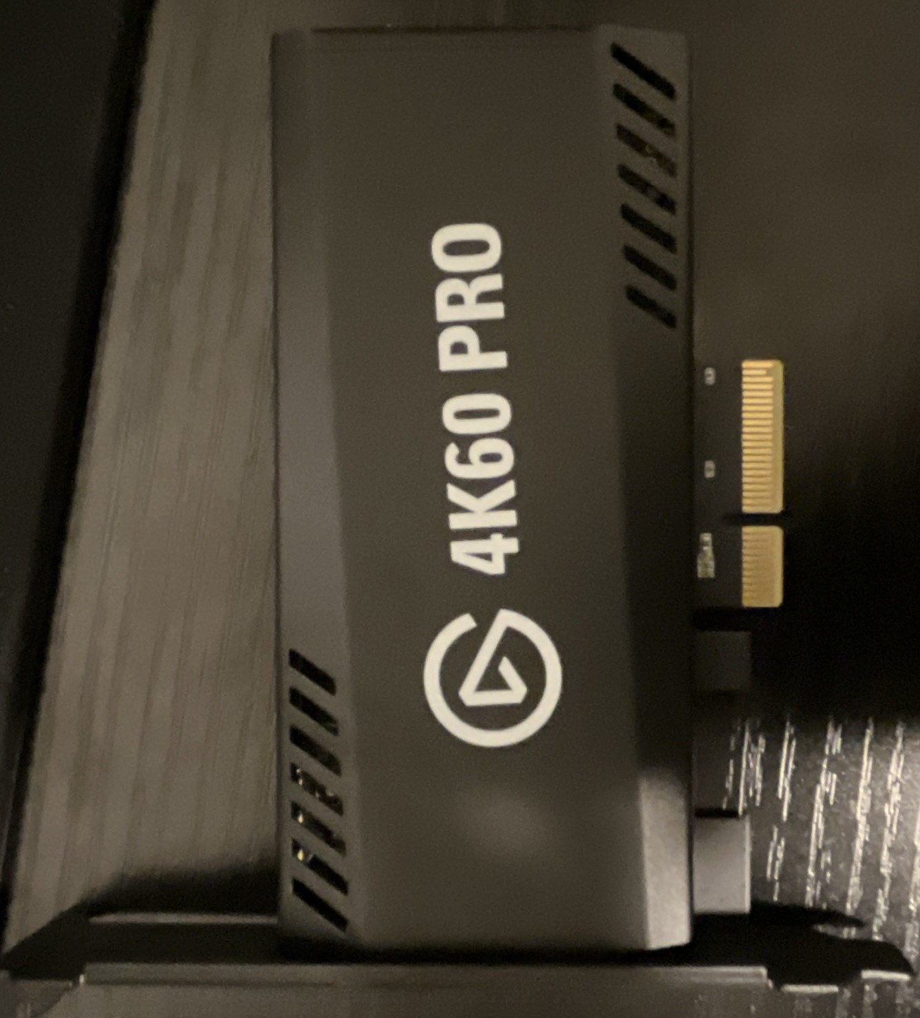 Elgato 4K60 PRO PCIe 4K Video Capture Card HDMI In/Out Low-Profile